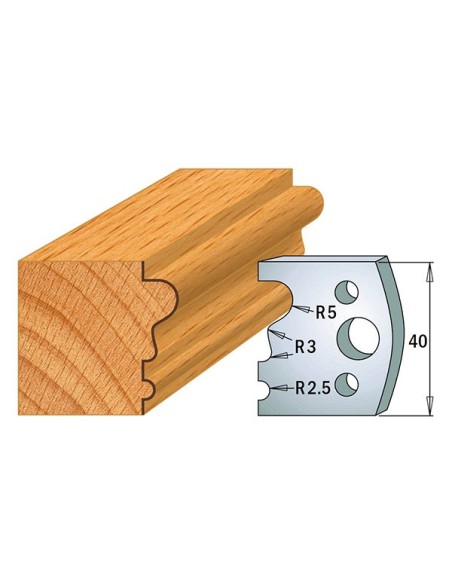 Coltelli sagomati 690.033 Limitatori 691.033